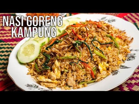 Nasi Goreng Kampung, Betul-betul cara kampung!