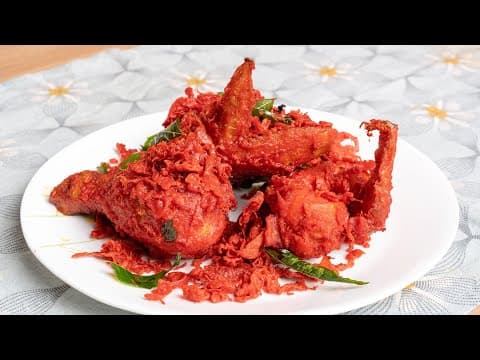 Ayam Goreng Mamak, rangup sangat.