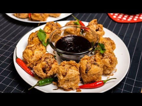 Tauhu Begedil & Sambal Kicap Padu Sungguh
