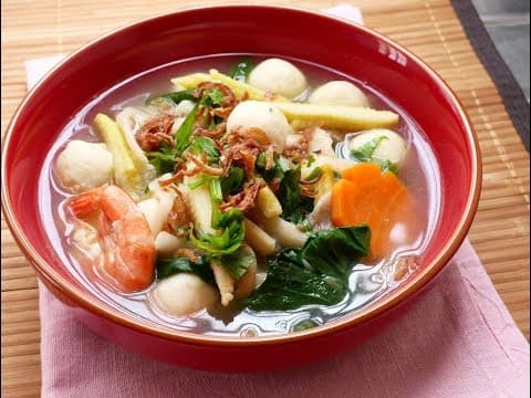 Sup Sayur Campur | Resepi Sihat dan Sedap