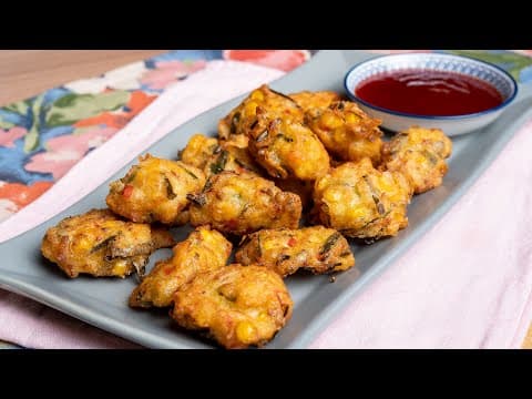 Cucur Ikan Bilis | Rangup krup krap, lembut di dalam