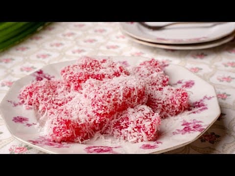 Kuih Sagu Merah | TIPS Hilang Biji Putih