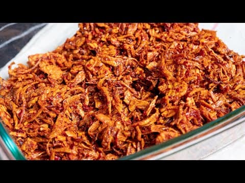 Sambal Garing Bilis Tempe bekal sahur
