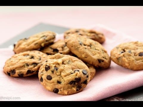 Resepi Biskut Chocolate Chip