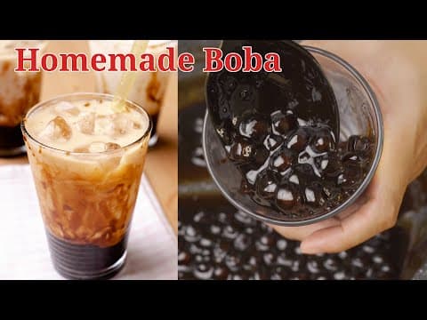 Cara Buat Homemade Boba Pearl Dan Hasilkan 3 Jenis Boba Milk Drink