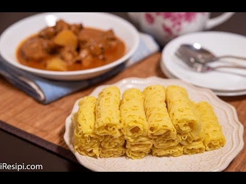 Roti Jala Lembut | Sukatan Cawan Mudah