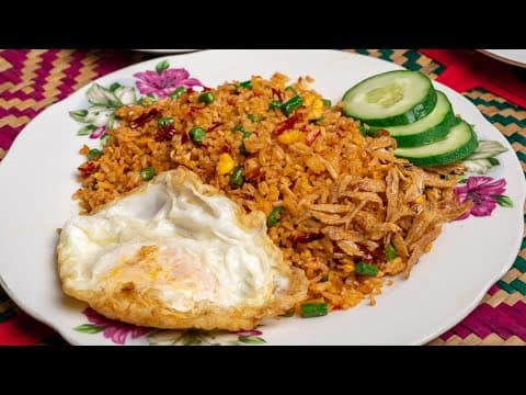 Legend betul Nasi Goreng Cili Kering ni..