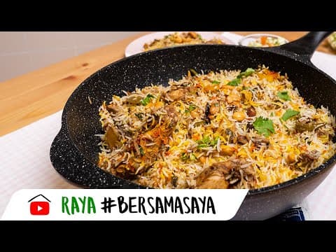 Nasi Briyani Pakistan Special dari Che Nom | Raya #Bersamasaya