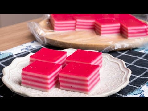 Kuih Lapis Lemak Manis