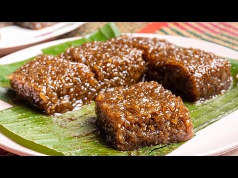 Wajik Pulut Kacau, Tips pulut tak keras & tak lembik. Perfect!