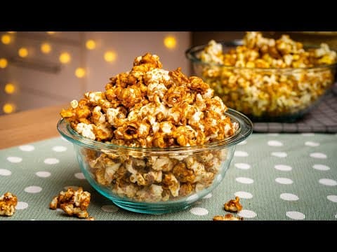 Popcorn Caramel Homemade Lagi Sedap Dari Wayang