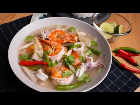 Tomyam Putih ala Restoran Thai
