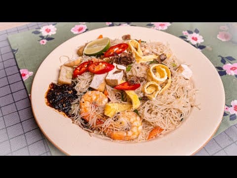 Bihun Singapore dan Sambal Kicap