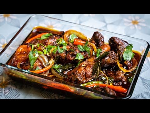 Ayam Masak Kicap Berempah Special Ramadan