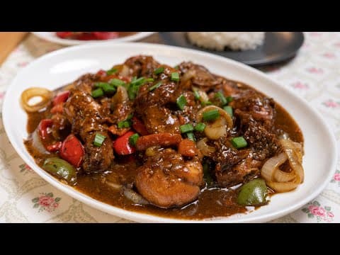 Ayam Masak Black Pepper | Rugi Tak Cuba