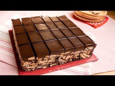 KEK BATIK Coklat Ganache | Sedap Sampai Nak Pengsan :-P