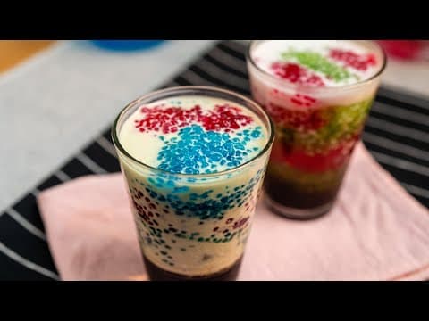Sagu Gula Melaka Sejuk Penuh Nikmat