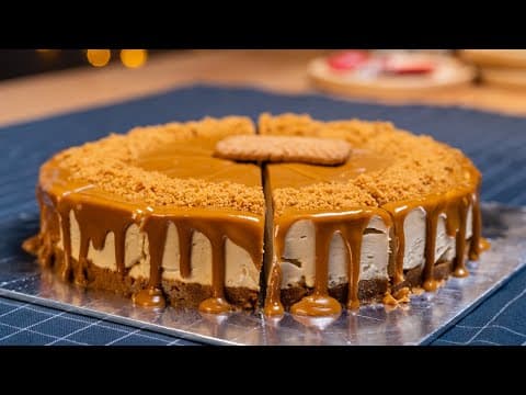 No Bake Lotus Biscoff Cheesecake | Kek Paling Mahal?