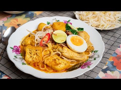 Mi Kari Ayam kos murah, makan pun bertambah