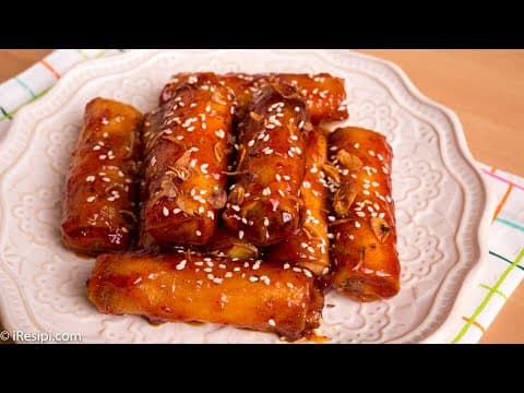Popia Goreng Bersira | Pedas Dan Rangup