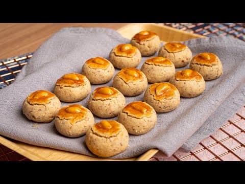 Biskut Kacang Mazola, buat sendiri puas hati.