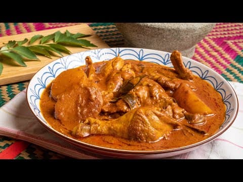 Kari Ayam Pedas Kuah Pekat Dan Likat