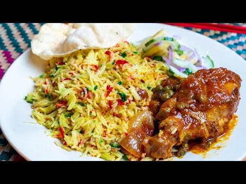 Nasi Hujan Panas, set mantap Hari Raya