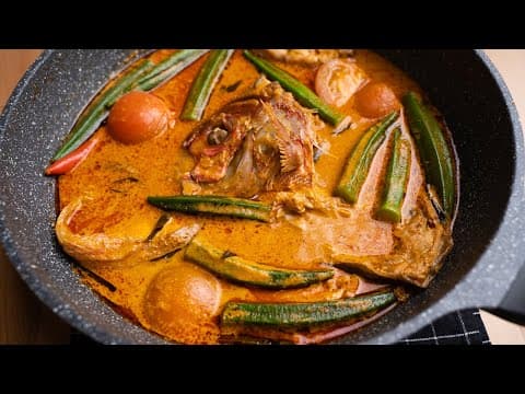Kari Pekat Ikan Merah Nostalgia Kampung Halaman