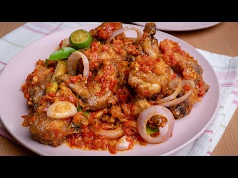 Ayam Goreng Berlado Suamiku Menambah-nambah