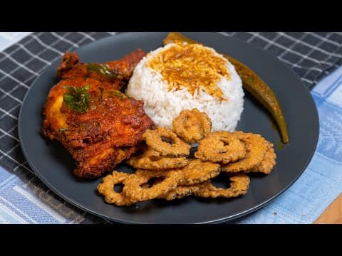 Ayam Goreng Style Mamak & Peria Goreng Super Rangup | Menu Tak Boleh Bawak Bincang