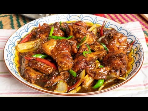 Ayam Butter Kicap dan Nasi Butter