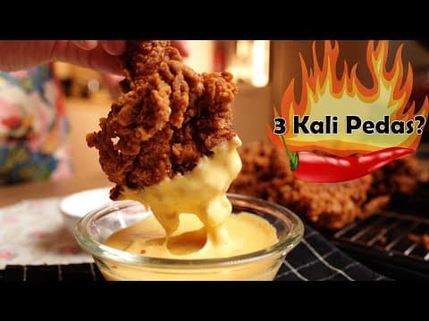 Ayam Goreng 3X Pedas ala McD? dan juga Cheese Sauce