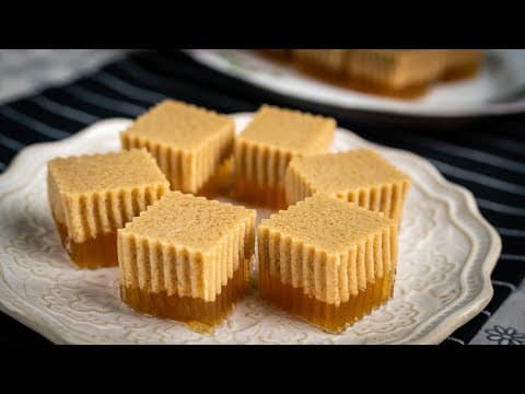 Agar-Agar Santan Gula Melaka | Sedap Makan Sejuk-sejuk