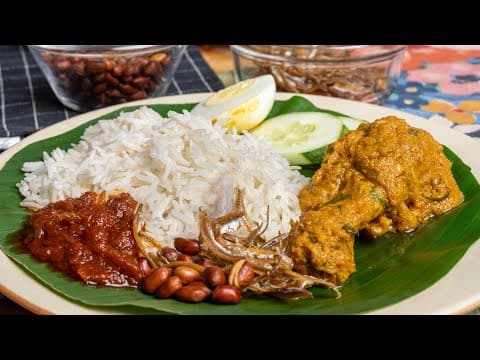 Nasi Lemak Rendang Ayam, Tips Beras Basmathi