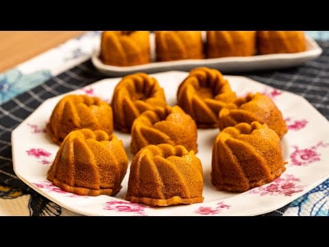 Apam Gula Hangus sukatan cawan