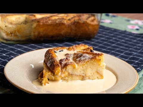 Puding Roti & Sos Kastard