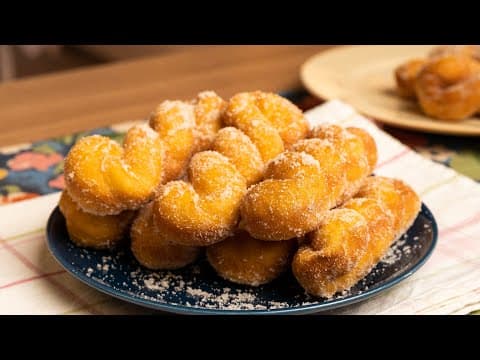 Donut Lembut Gebu | Twisted Korean Doughnut