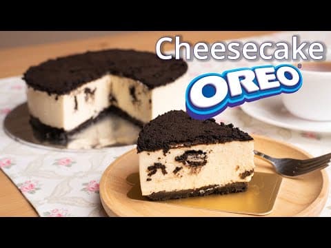 Oreo Cheesecake Tak Perlu Bakar & Tanpa Telur | Sedapnyaa...Macam Aiskrim