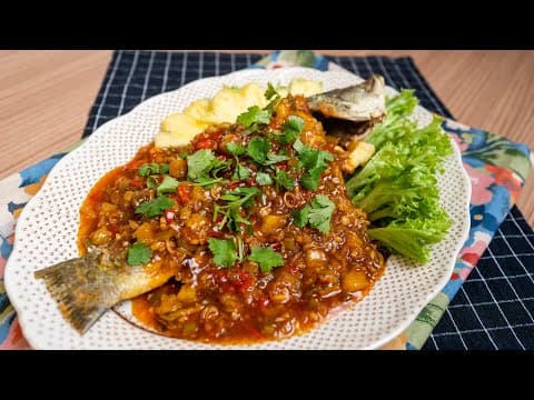 Siakap 3 Rasa ala Thai | Mantap betul!