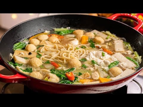 Mee Sup super sedap dan mudah, gerenti licin hirup kuah.