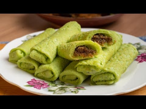Kuih Ketayap lembut sangat. TIPS kulit berongga & licin