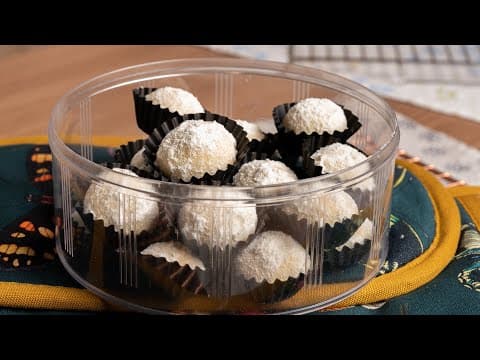 Biskut Suji Arab | Snowball | Rangup & cair di mulut