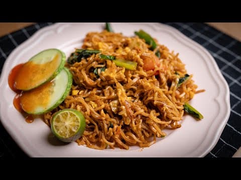 ASMR: Maggi Goreng Mamak, Duduk Diam Diam