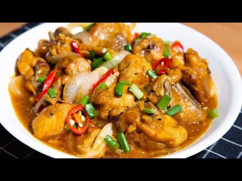 Ayam Masak Halia Mudah Dimasak & Sedap Dimakan