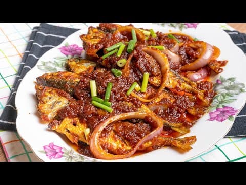 Sambal Tumis Ikan Kembung, Lauk nostalgia..