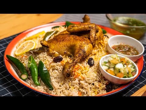 Nasi Arab Mandy Ayam Dengan Rempah Homemade